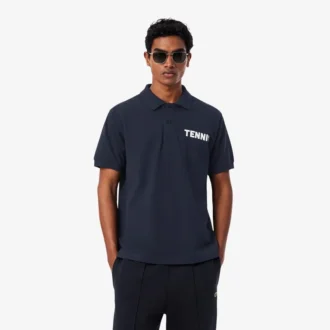 Polo Petit Piqué estampado de corte clásico