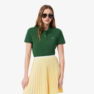 Polo Petit Piqué flexible de corte regular para mujer