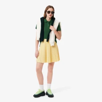 Polo Petit Piqué flexible de corte regular para mujer