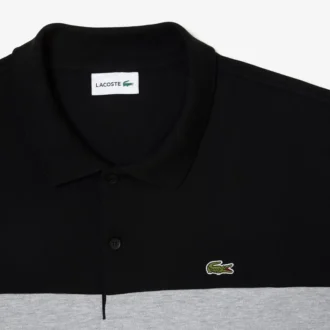 Polo Piqué Colorblock para hombre de corte amplio