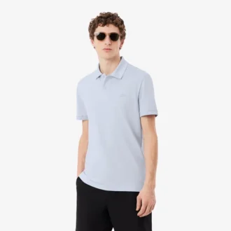 Polo Piqué de corte ajustado con el logotipo de la marca