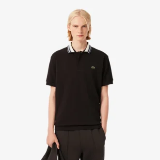 Polos de cuello rayado de corte clásico para hombre «Made in France»