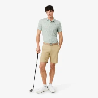 Polos de golf estampados de corte regular