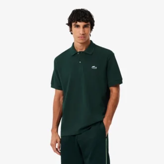 Polos de piqué con cocodrilo Landscape de corte clásico para hombre