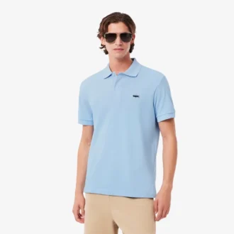 Polos de piqué con cocodrilo Landscape de corte clásico para hombre