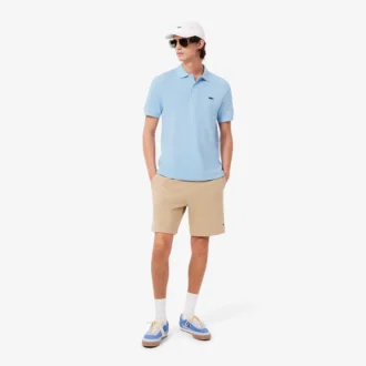 Polos de piqué con cocodrilo Landscape de corte clásico para hombre