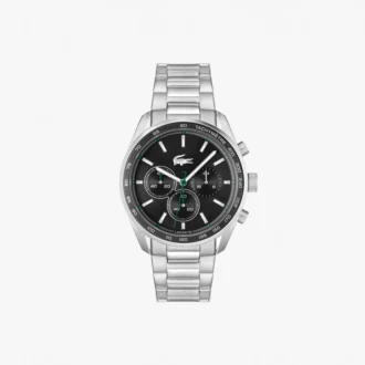 Reloj cronógrafo Boston de acero inoxidable