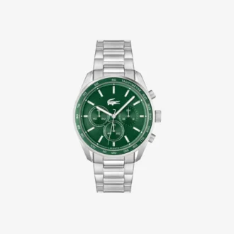 Reloj cronógrafo Boston de acero inoxidable