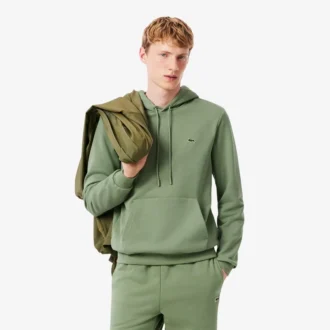Sudadera con capucha de algodón para hombre