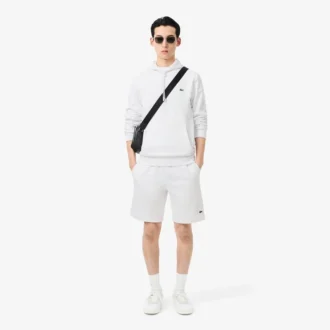 Sudadera con capucha de algodón para hombre
