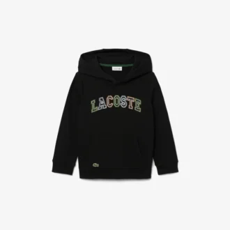 Sudadera con capucha de felpa bordada