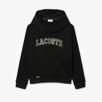 Sudadera con capucha de felpa bordada