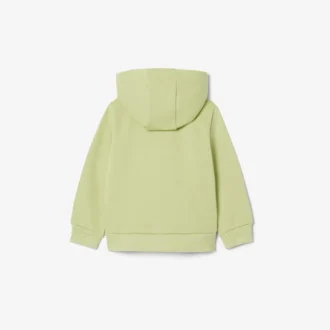 Sudadera con capucha y cremallera de forro polar para niños