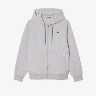 Sudadera con capucha y cremallera para hombre