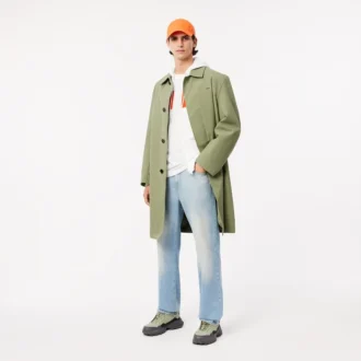 Sudadera con capucha y cremallera para hombre en bloques de color