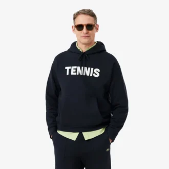 Sudadera con capucha y estampado de Tenis