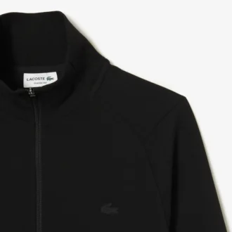 Sudadera con cremallera y cuello alto para hombre