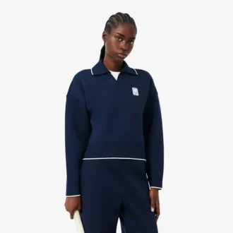Sudadera con cuello polo Tennis Heritage
