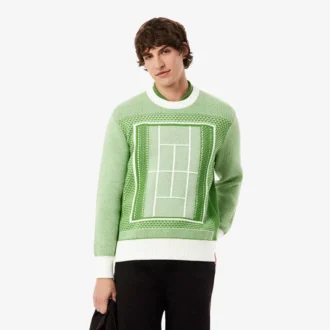 Sudadera con gráfico de pista de Tenis