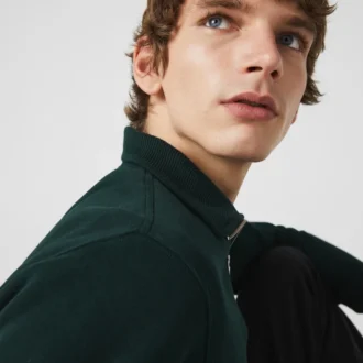 Sudadera de cuello alto con cremallera para hombre