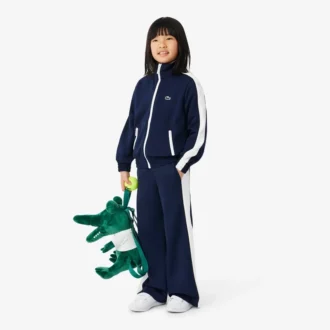 Sudadera de deporte de piqué interlock con cremallera