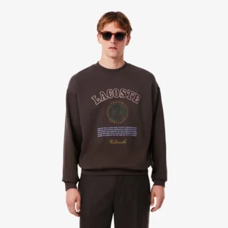 Sudadera de felpa con bordado Heritage para hombre