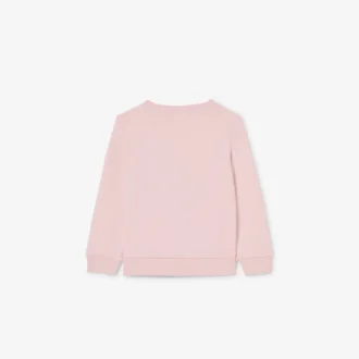Sudadera de felpa con cuello redondo para niños
