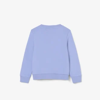Sudadera de felpa con cuello redondo para niños