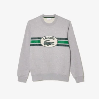 Sudadera de felpa con estampado gráfico para hombre