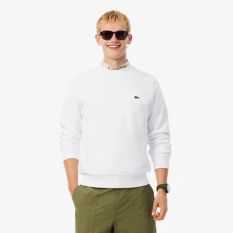 Sudadera de felpa de corte clásico para hombre