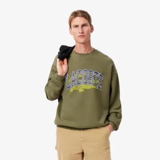 Sudadera de felpa de corte holgado para hombre