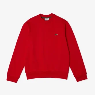 Sudadera de felpa de cuello redondo para hombre