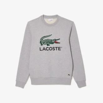 Sudadera de felpa de cuello redondo para hombre