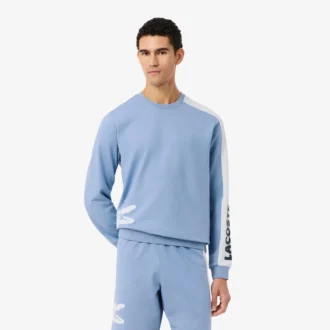 Sudadera de felpa estampada para hombre