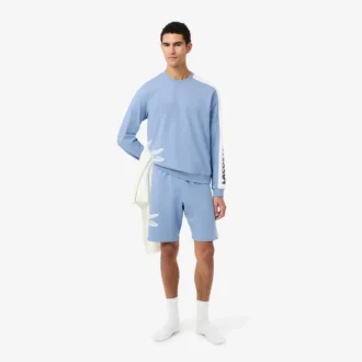 Sudadera de felpa estampada para hombre