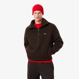 Sudadera de forro polar con cremallera para hombre