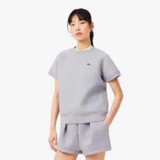 Sudadera de manga corta y corte regular