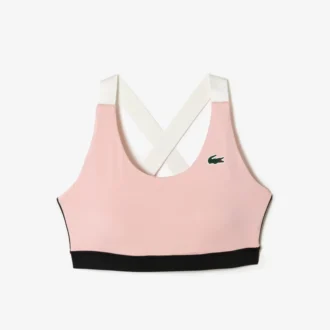 Sujetador de deporte con tirantes cruzados para mujer