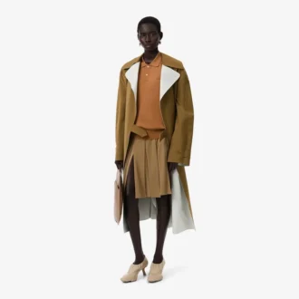 Suéter con cuello polo de mezcla de lana de la colección Runway