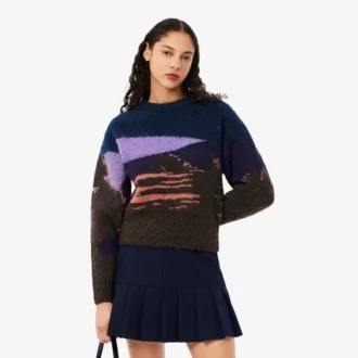 Suéter de lana Landscape para mujer