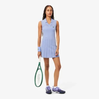 Vestido y pantalones cortos de tenis elásticos para mujer